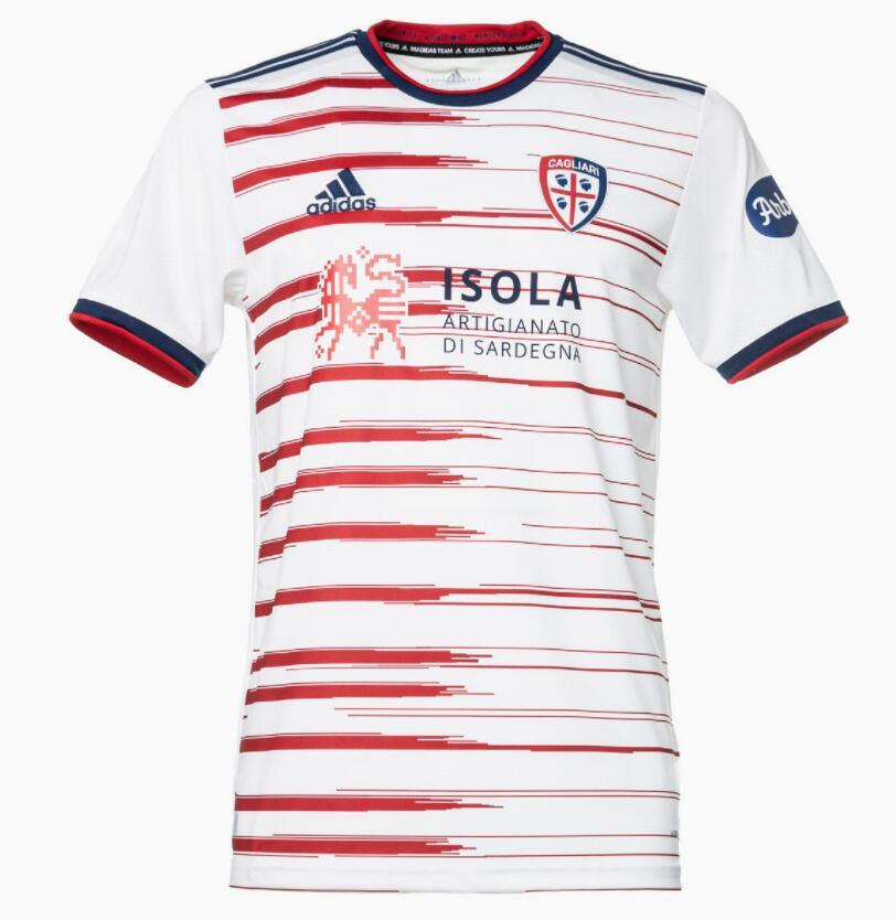 2021/22 Cagliari Calcio Away Kit Soccer Jersey